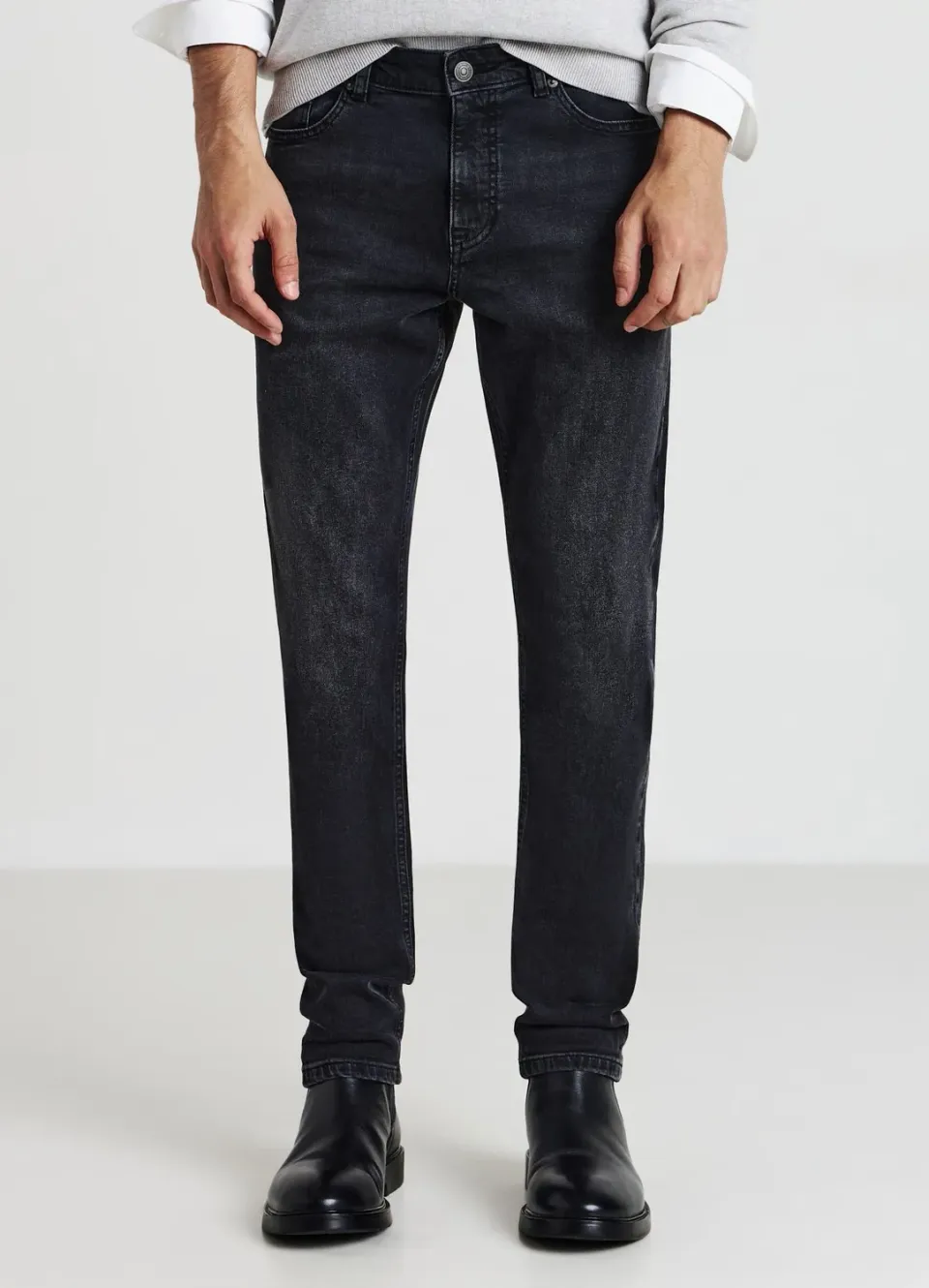 Calliope jean skinny fit homme taille 48 délavé