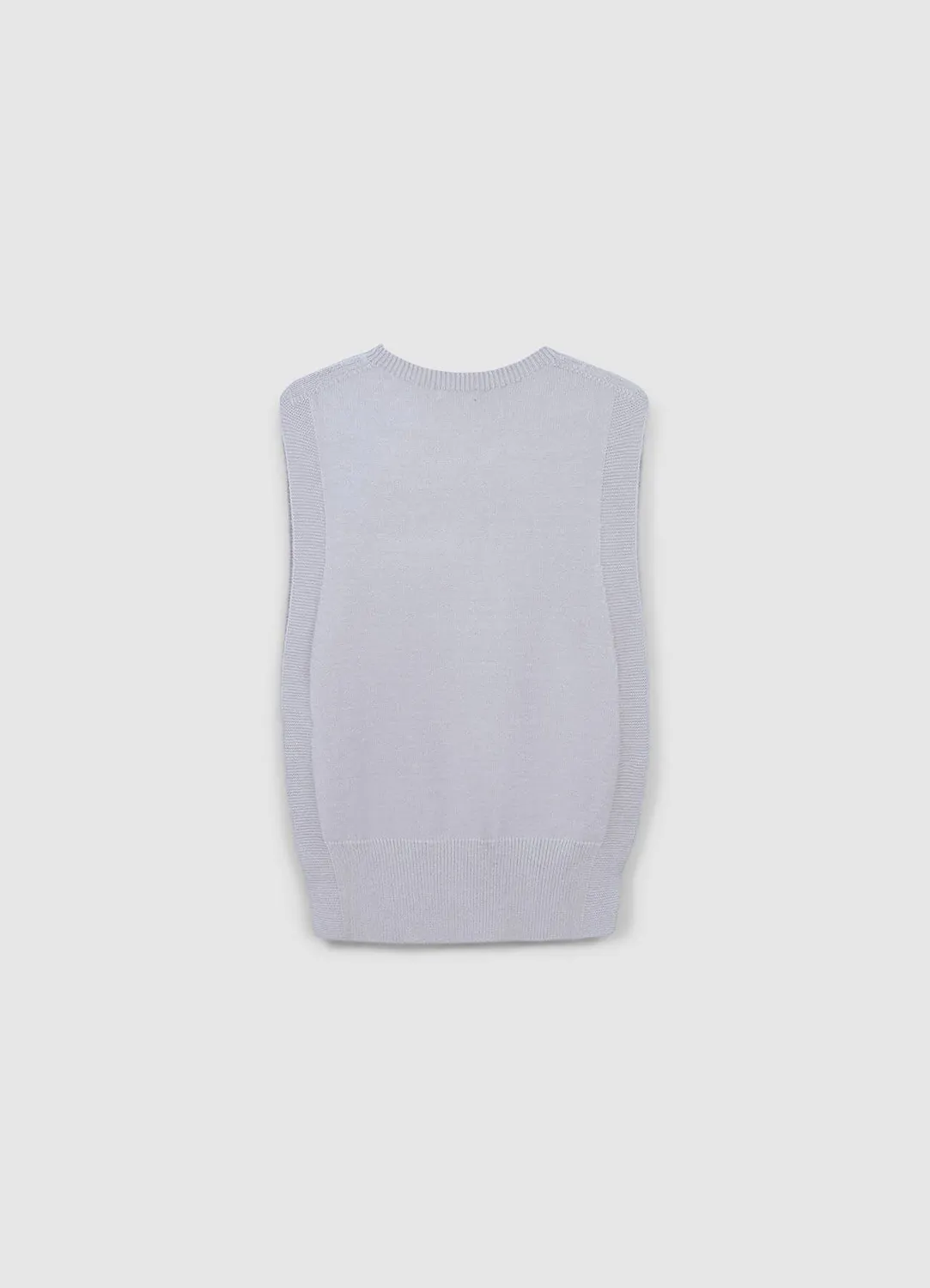 Calliope gilet en maille col rond boutons femme