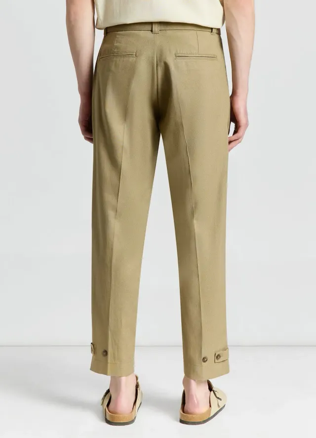 Calliope pantalon homme lin ceinture intégrée