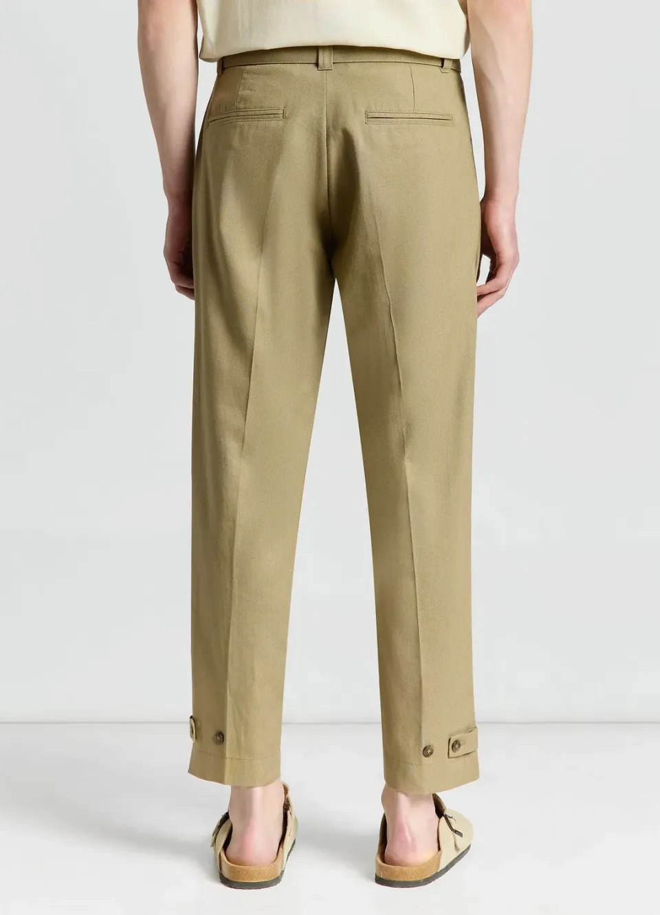 Calliope pantalon homme lin ceinture intégrée