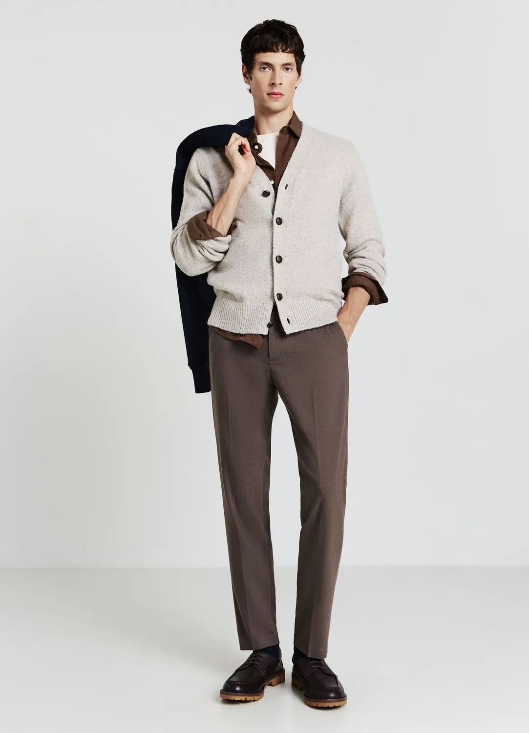 Calliope pantalon homme droit à poches italiennes