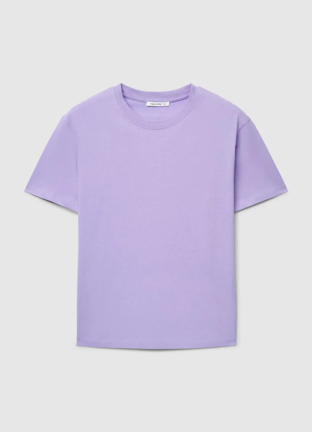 Calliope Uni t-shirt femme col rond manches courtes