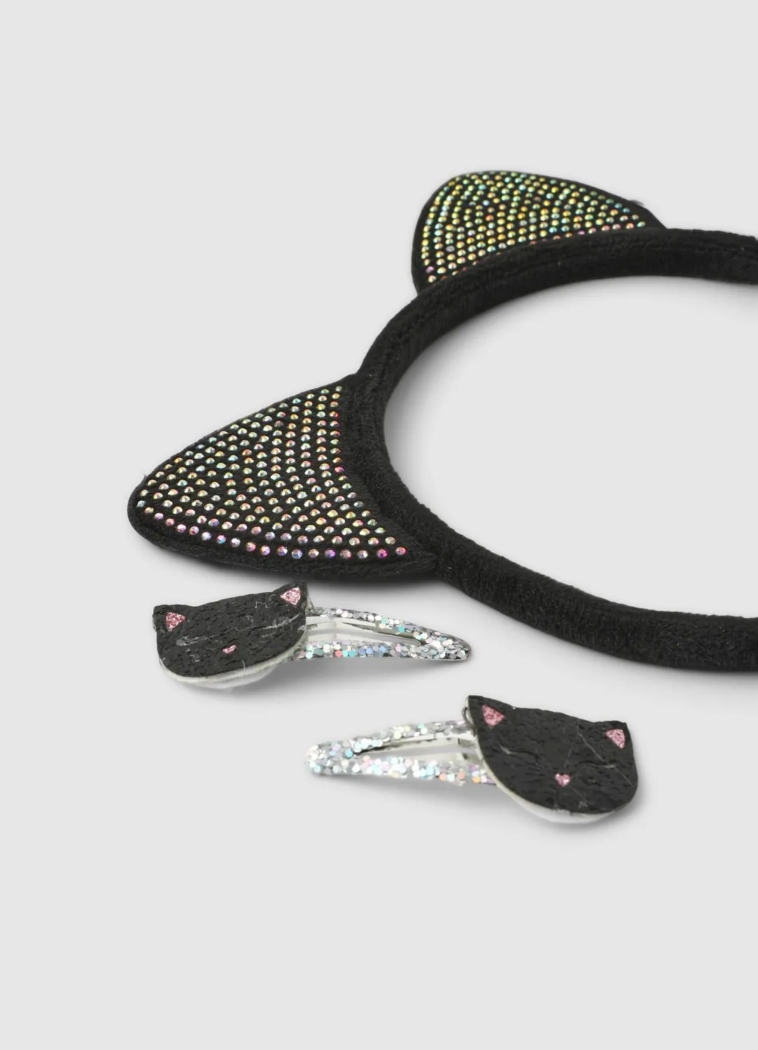 Calliope lot 3 accessoires cheveux fille chat