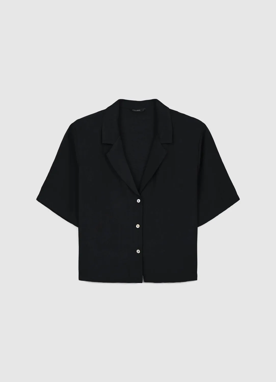 Calliope chemisier revers coton femme