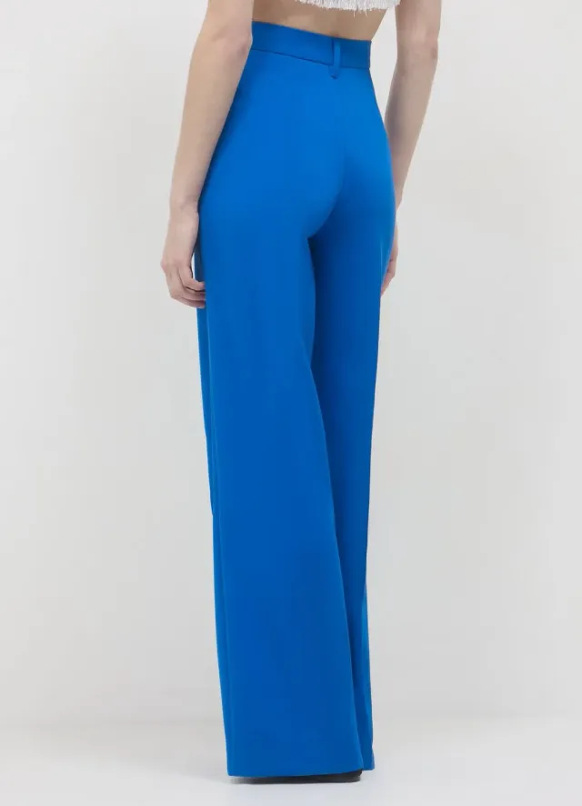 Calliope Palazzo pantalon femme uni regular