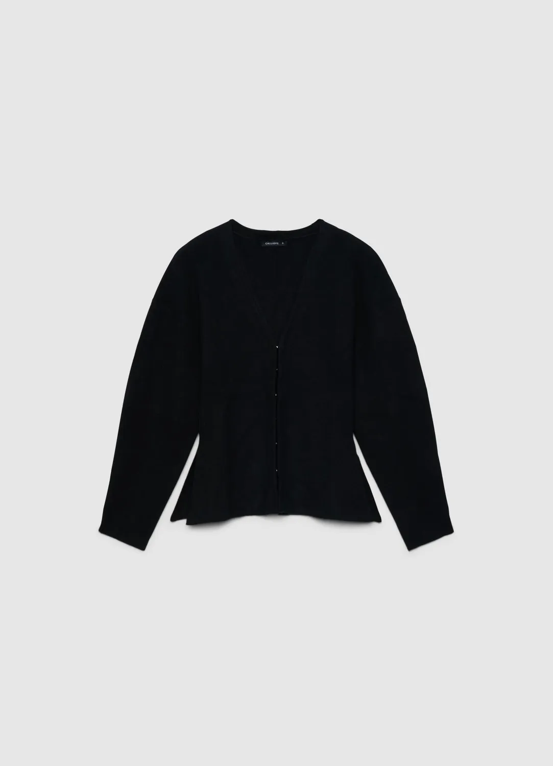 Calliope cardigan femme col V fermeture crochets
