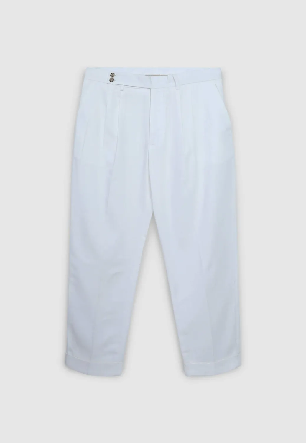 Calliope Pantalon Pinces Homme Poches Françaises Uni