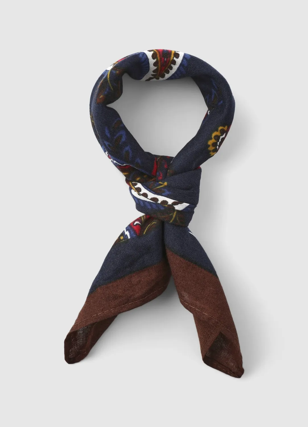 Calliope Foulard paisley homme 30x30