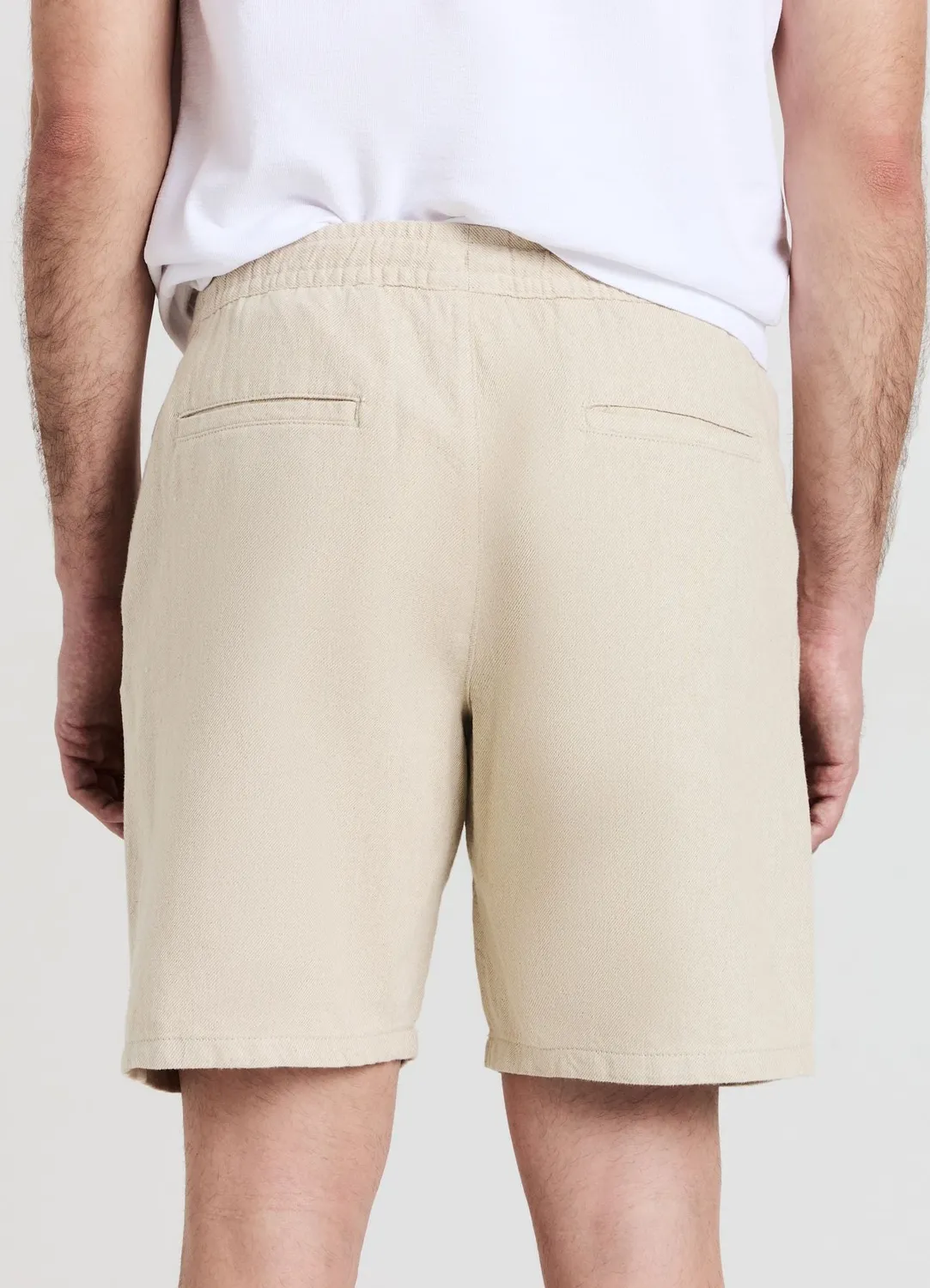 Calliope jogger court short homme en coton uni