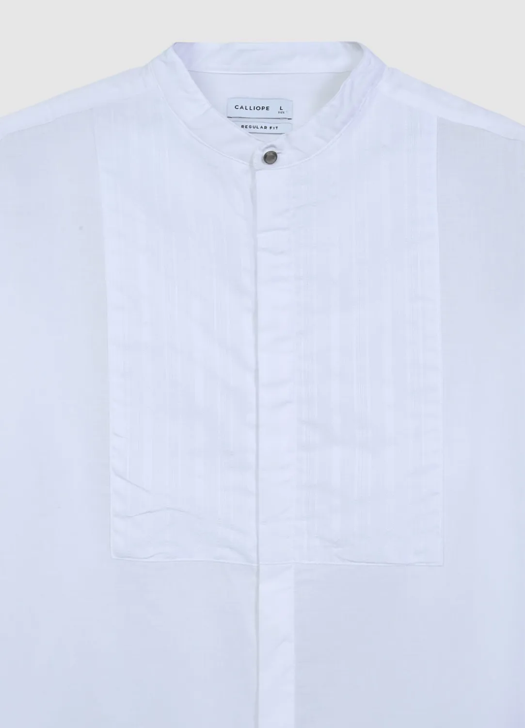 Calliope chemise col coréen homme plastron