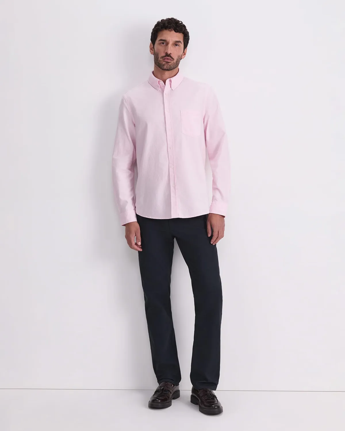 Sportscraft chemise oxford manches longues coton