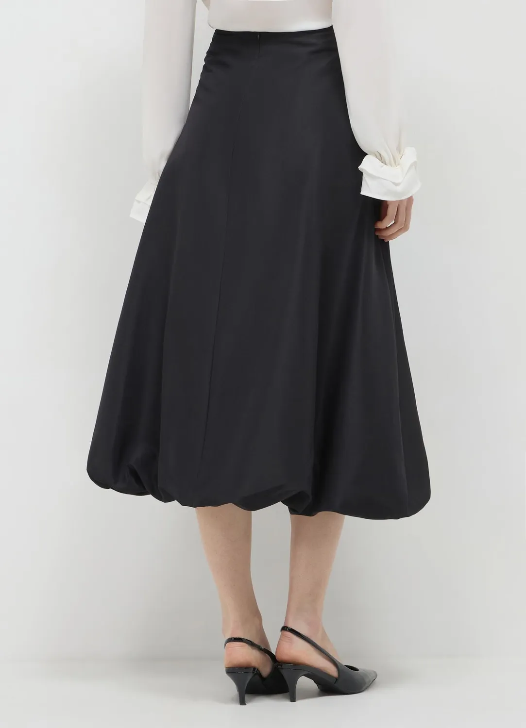 Calliope jupe longue ballon femme zip dos