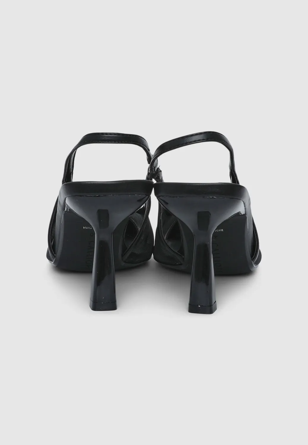 Calliope Décolleté slingback résille femme 38 talon 7,5
