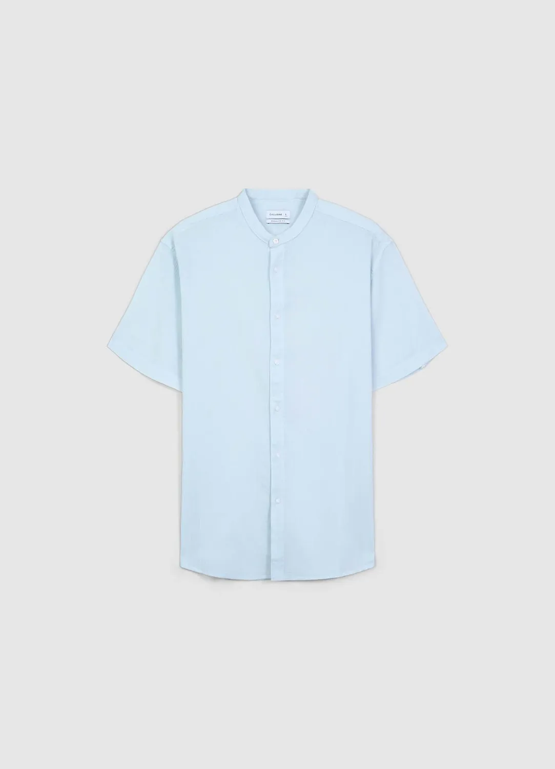 Calliope chemise coréenne coton homme manches courtes