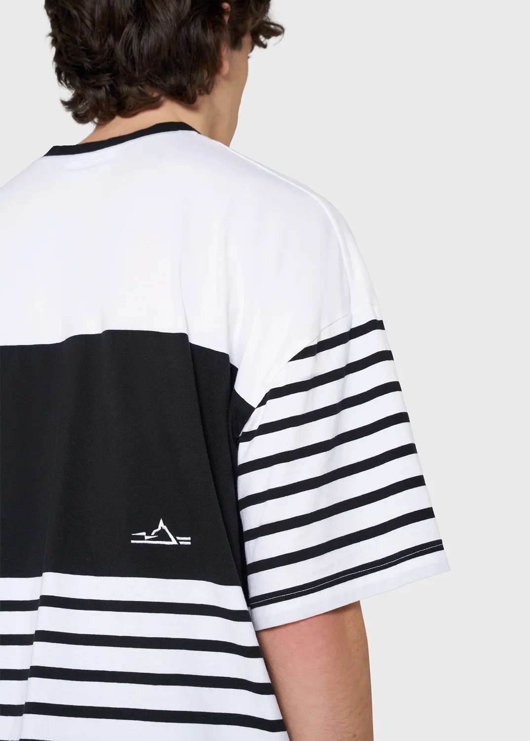 Saint James Villeroki x Avnier t-shirt blanc/noir coton