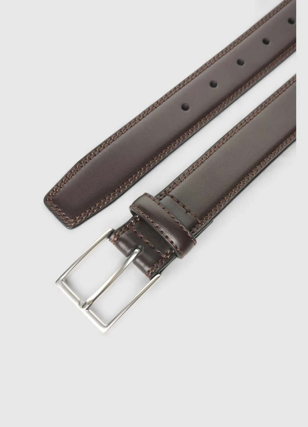 Calliope ceinture cuir homme boucle rectangulaire