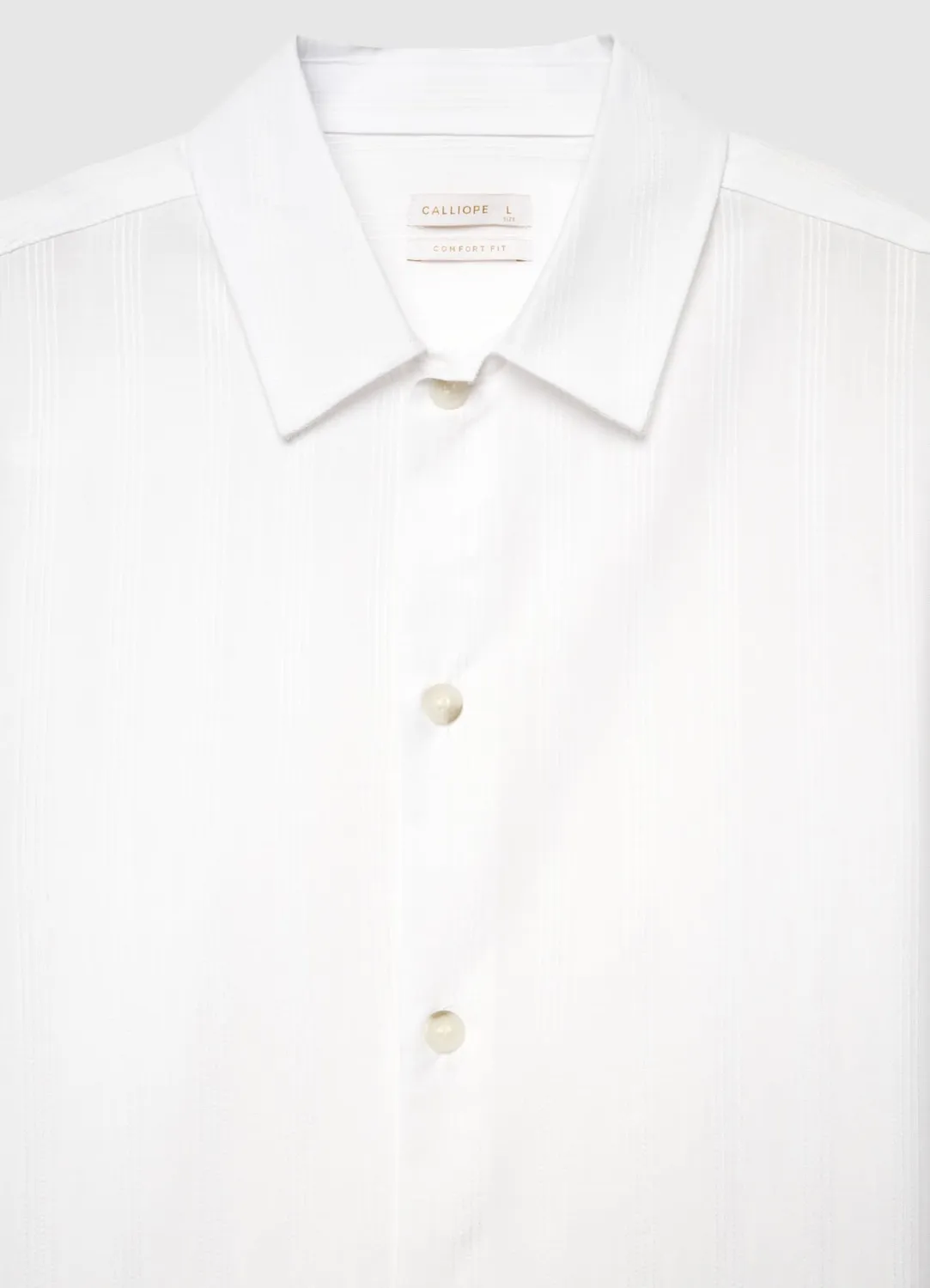Calliope chemise homme rayée manches longues