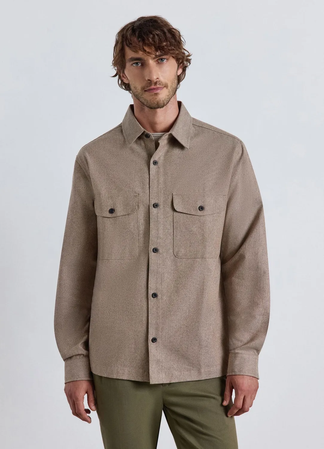 Calliope surchemise coton homme à poches