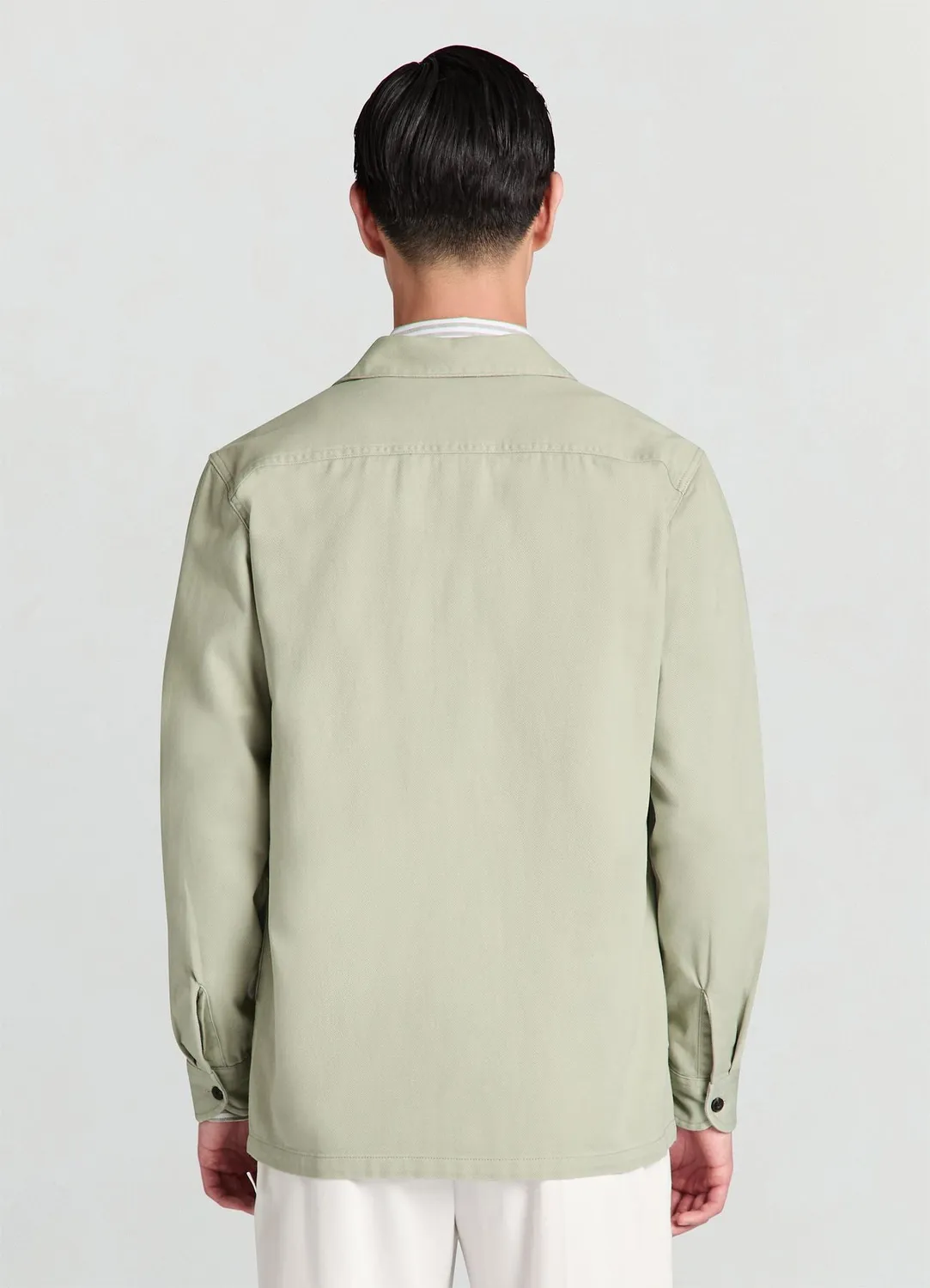 Calliope Chemise worker homme unie poches