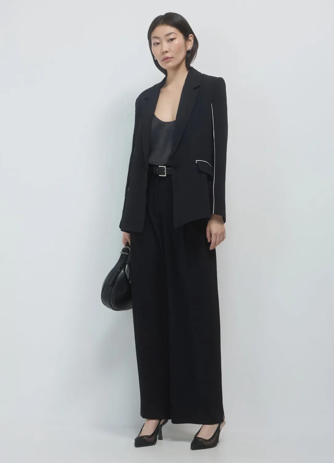Calliope Veste tailleur femme finitions contraste