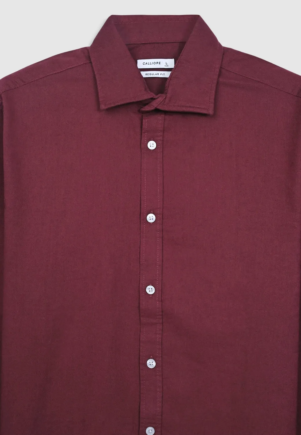 Calliope chemise lin classique homme unie