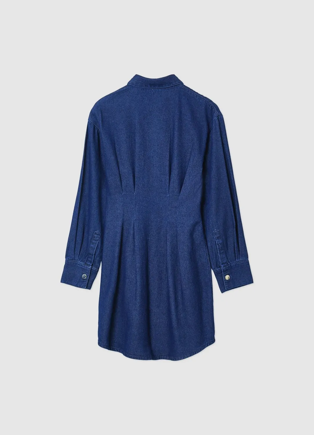 Calliope robe denim femme boutons pinces XS