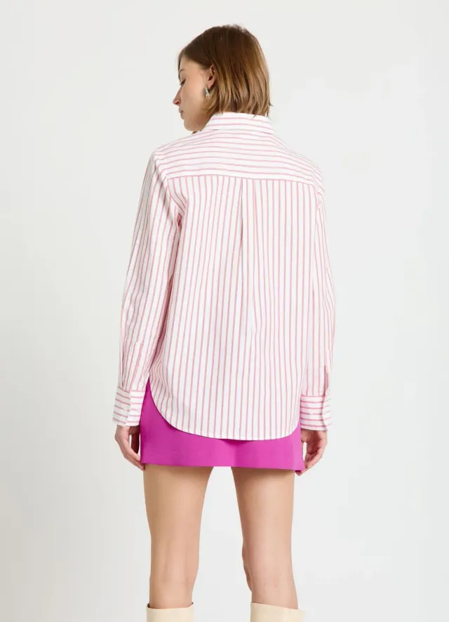 Calliope chemise rayures femme manches longues