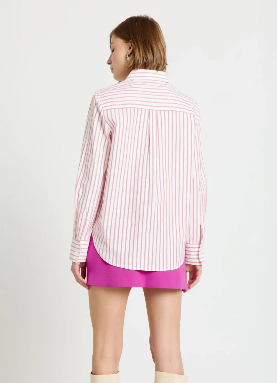 Calliope chemise rayures femme manches longues