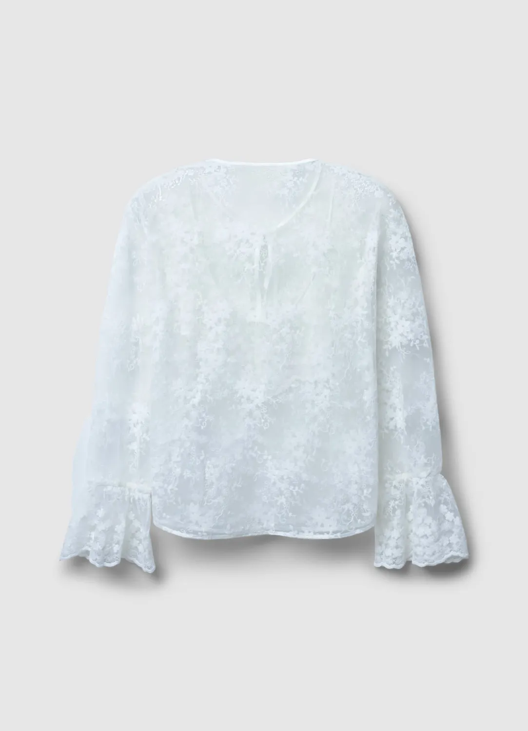 Calliope Frill Blouse femme dentelle