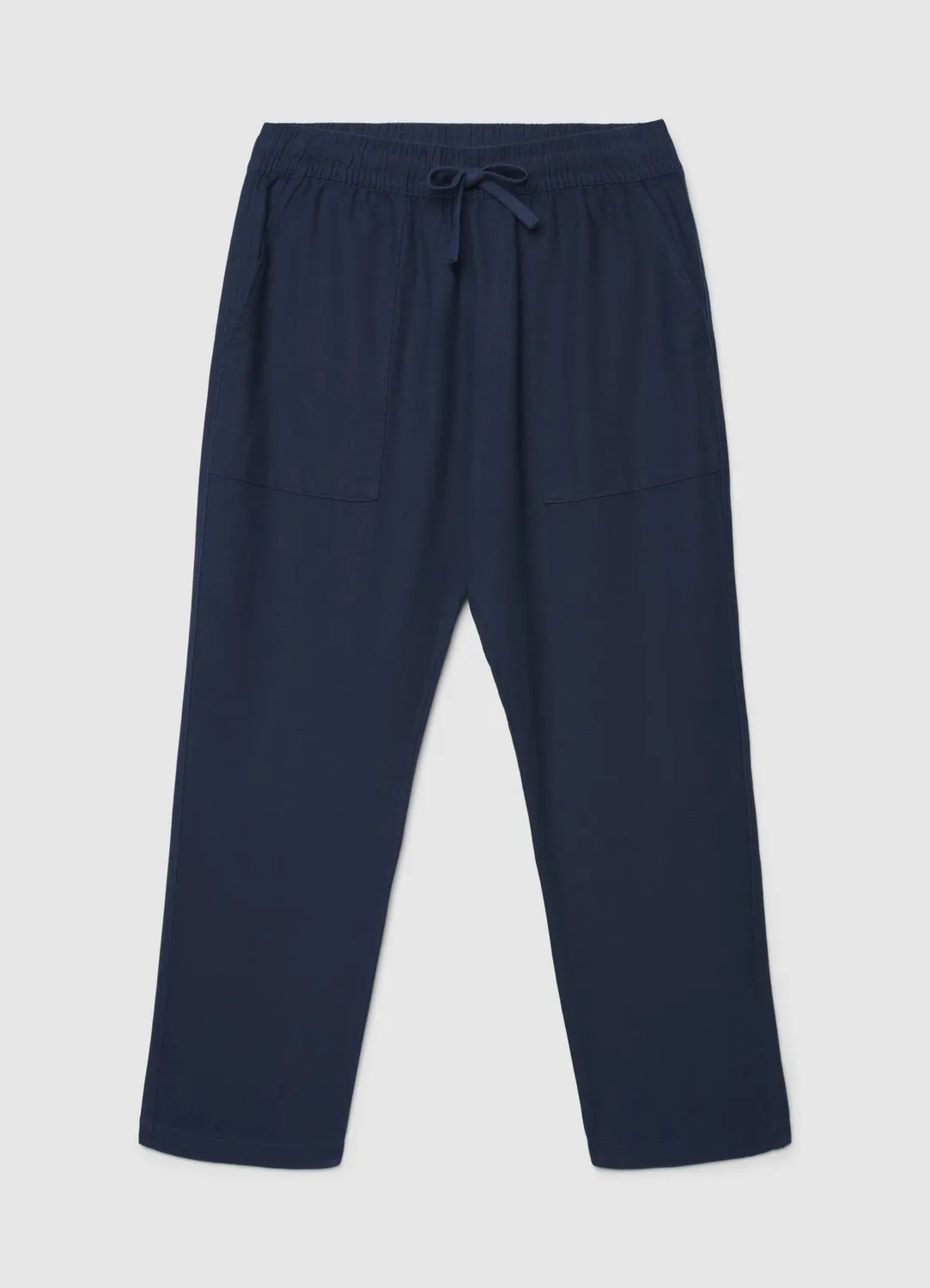 Calliope jogger lin pantalon homme taille élastique