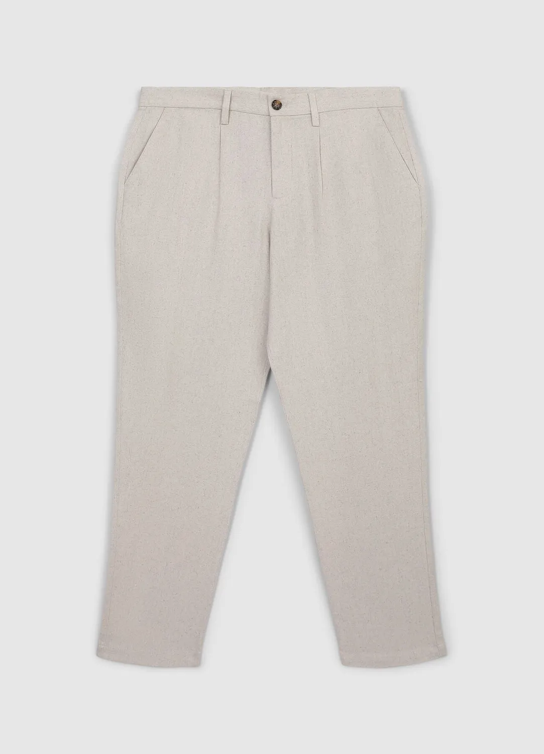 Calliope pantalon chino homme lin regular