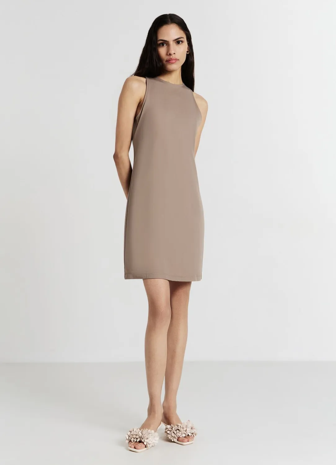 Calliope Atelier robe fourreau courte unie femme