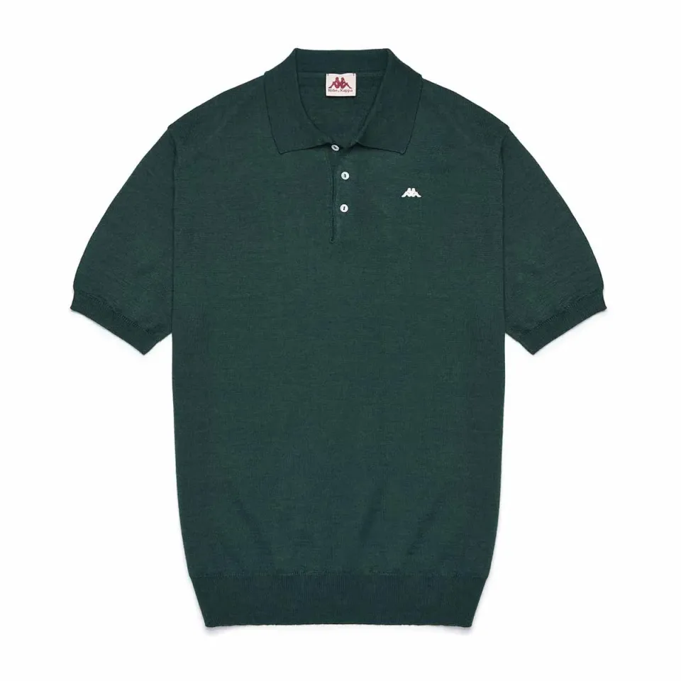 Robe di Kappa Durek polo vert unisexe laine