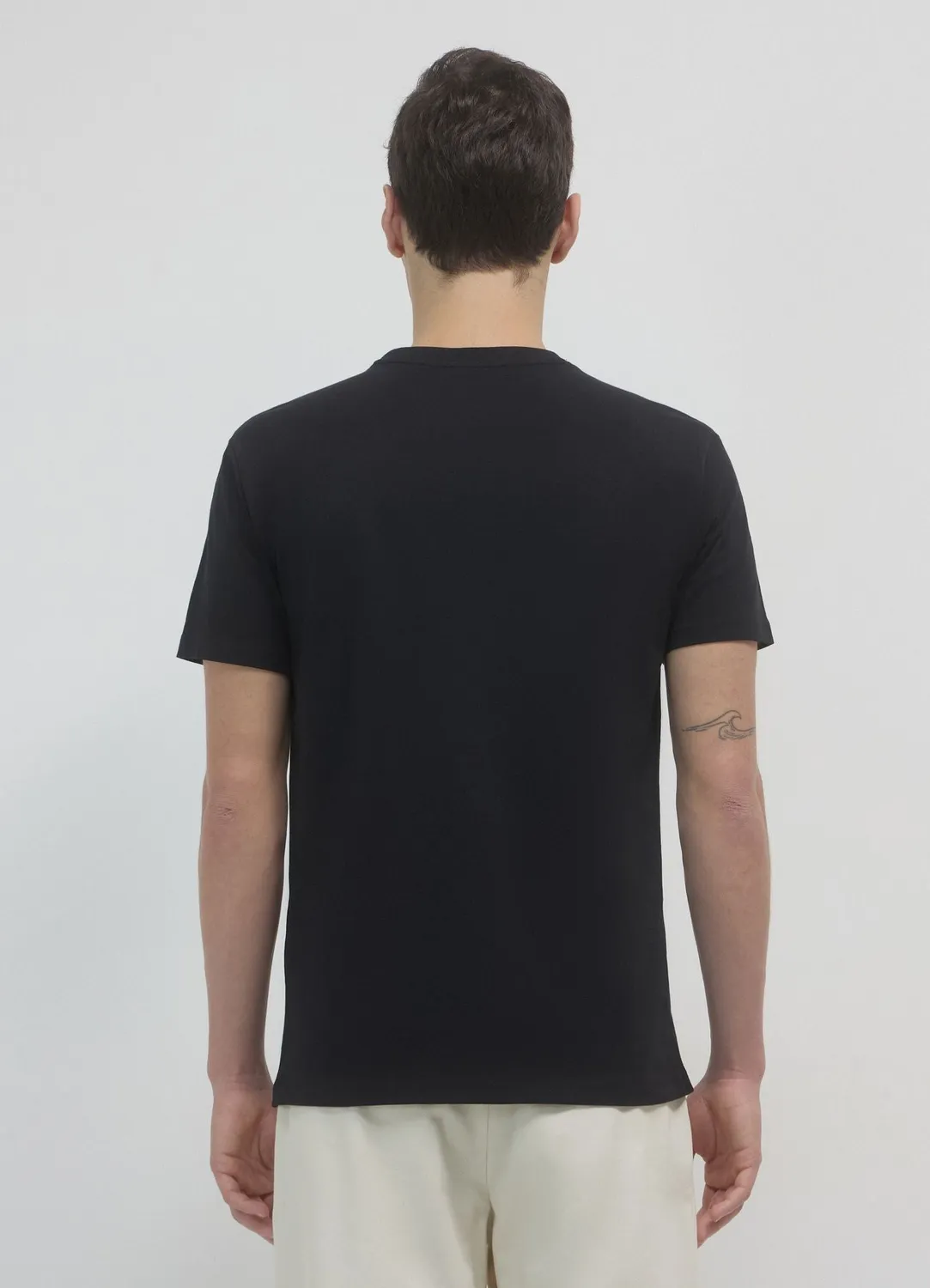 Calliope t-shirt homme col rond coton uni