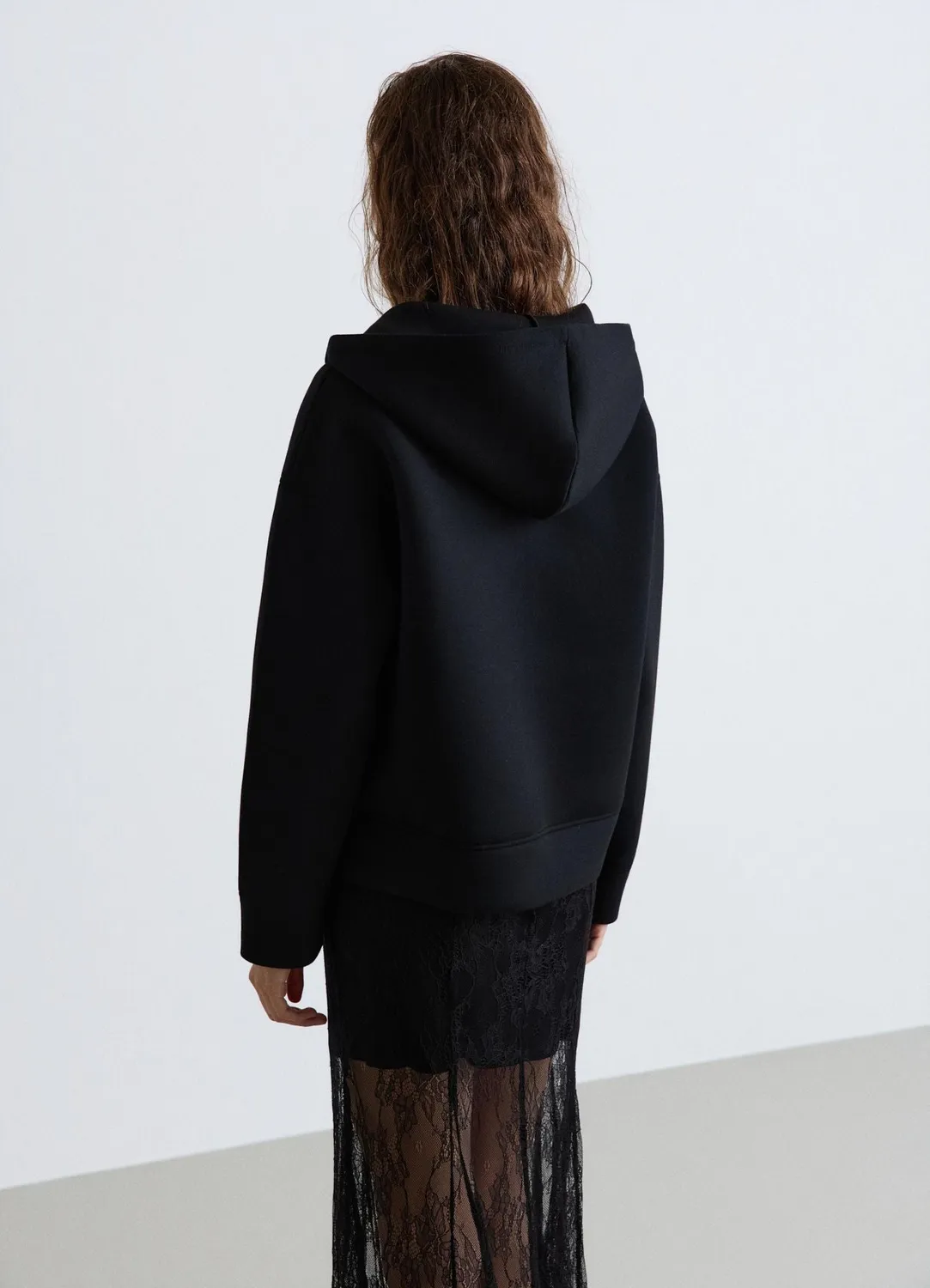 Calliope sweat capuche zippé femme uni