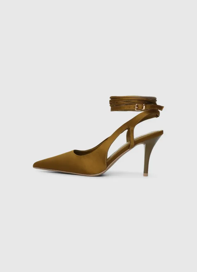 Calliope Décolleté escarpins slingback femme talon 8 cm