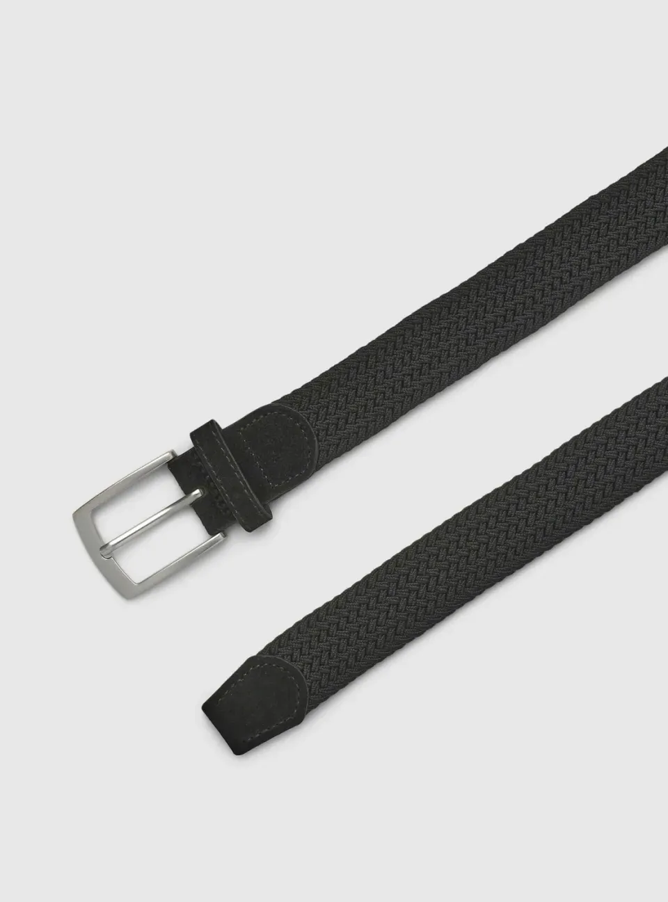 Calliope ceinture tressée homme boucle métal