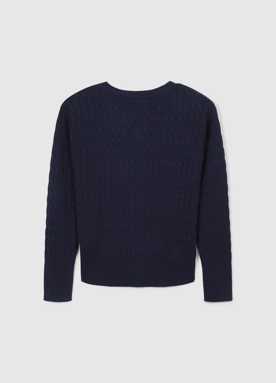 Calliope cardigan femme col V boutons torsadé