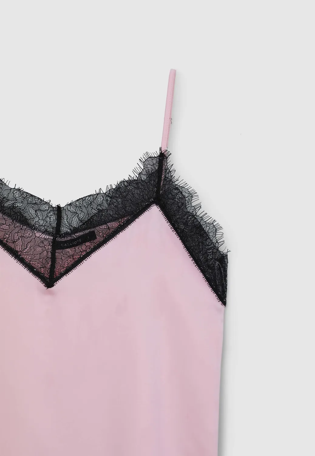 Calliope caraco simil satin dentelle taille S