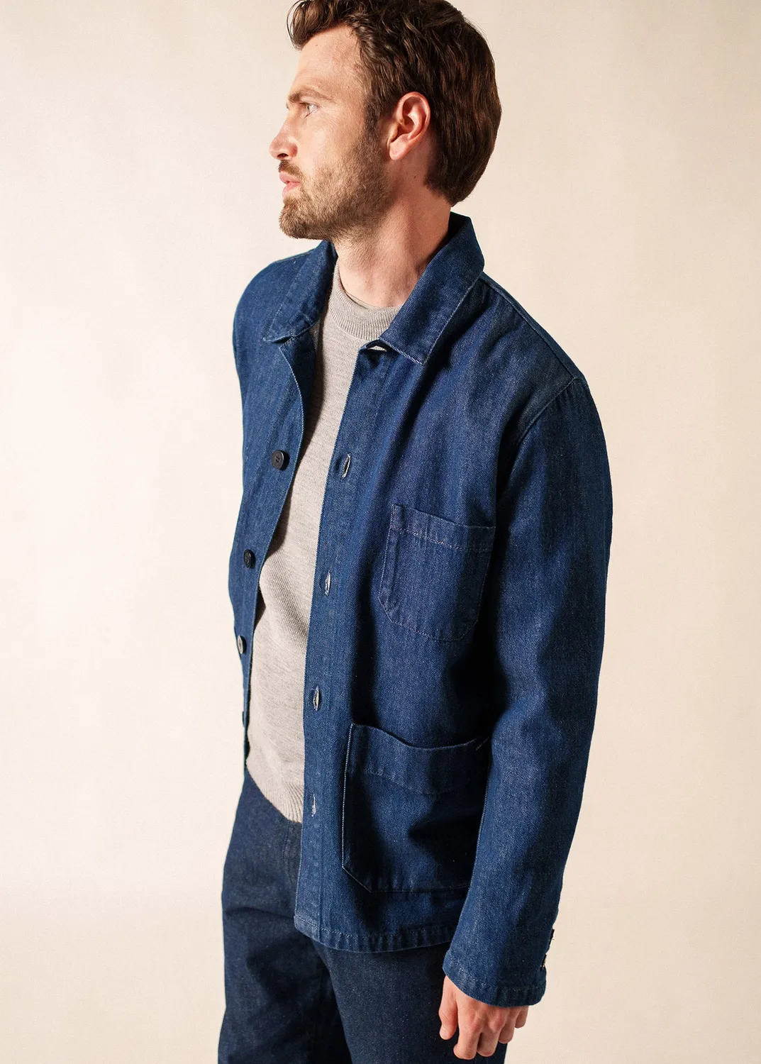 Saint James Sirocco veste coton denim XS-3XL