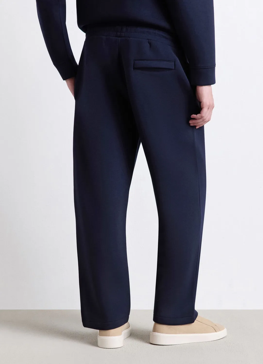 Calliope Jogging homme droit cordon poche arrière coton