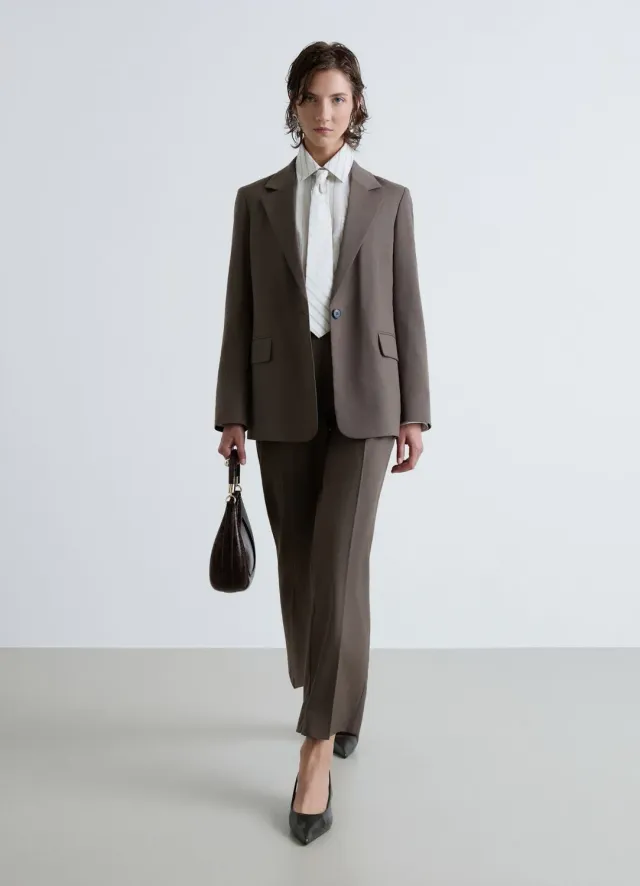 Calliope blazer monopetto regular femme uni