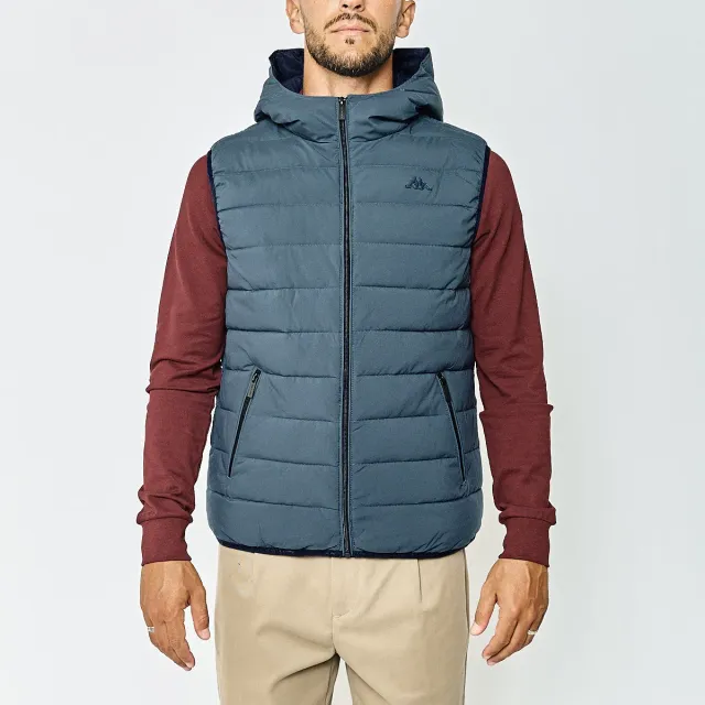Robe di Kappa Chico doudoune sans manches gris unisexe