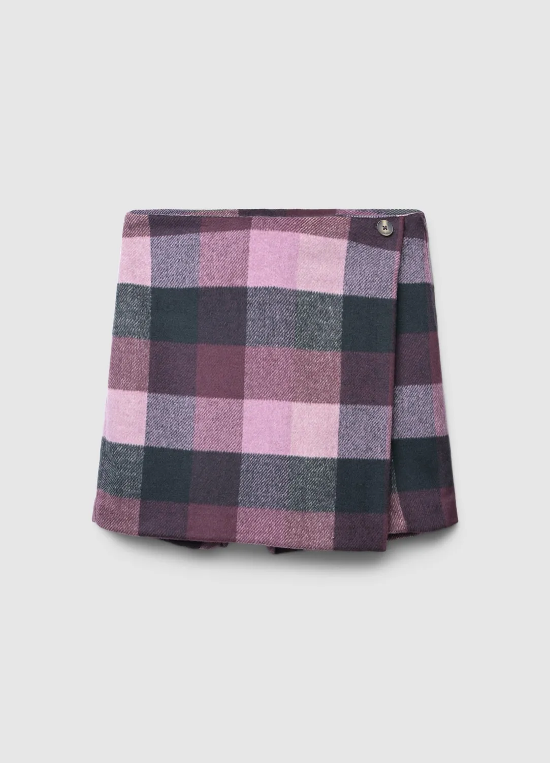 Calliope jupe-short à carreaux femme urbaine