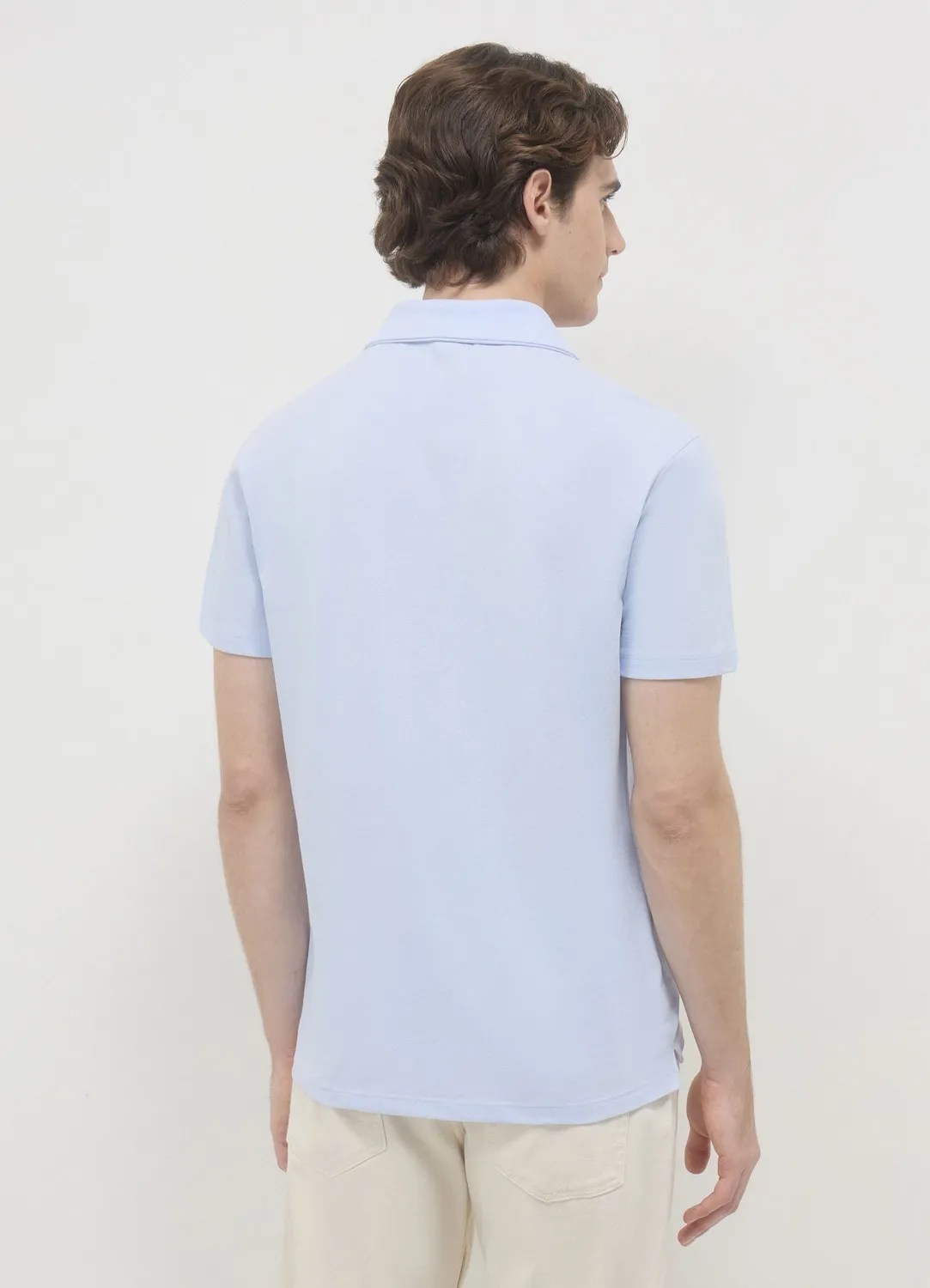 Calliope T-shirt Polo homme coton manches courtes