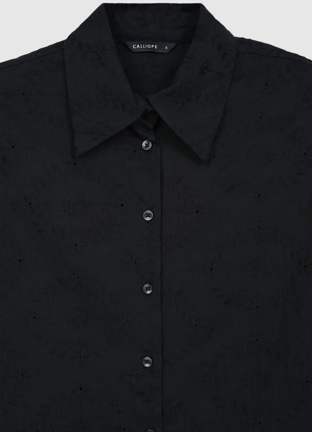 Calliope chemise oversize sangallo femme broderie