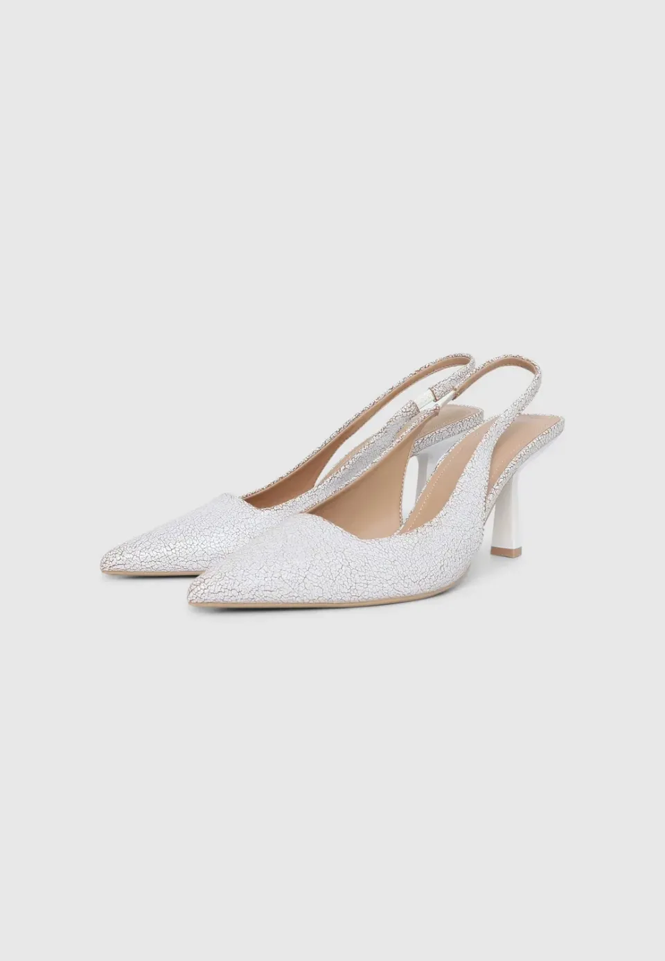 Calliope Décolleté Sling Back escarpins talon 8 cm