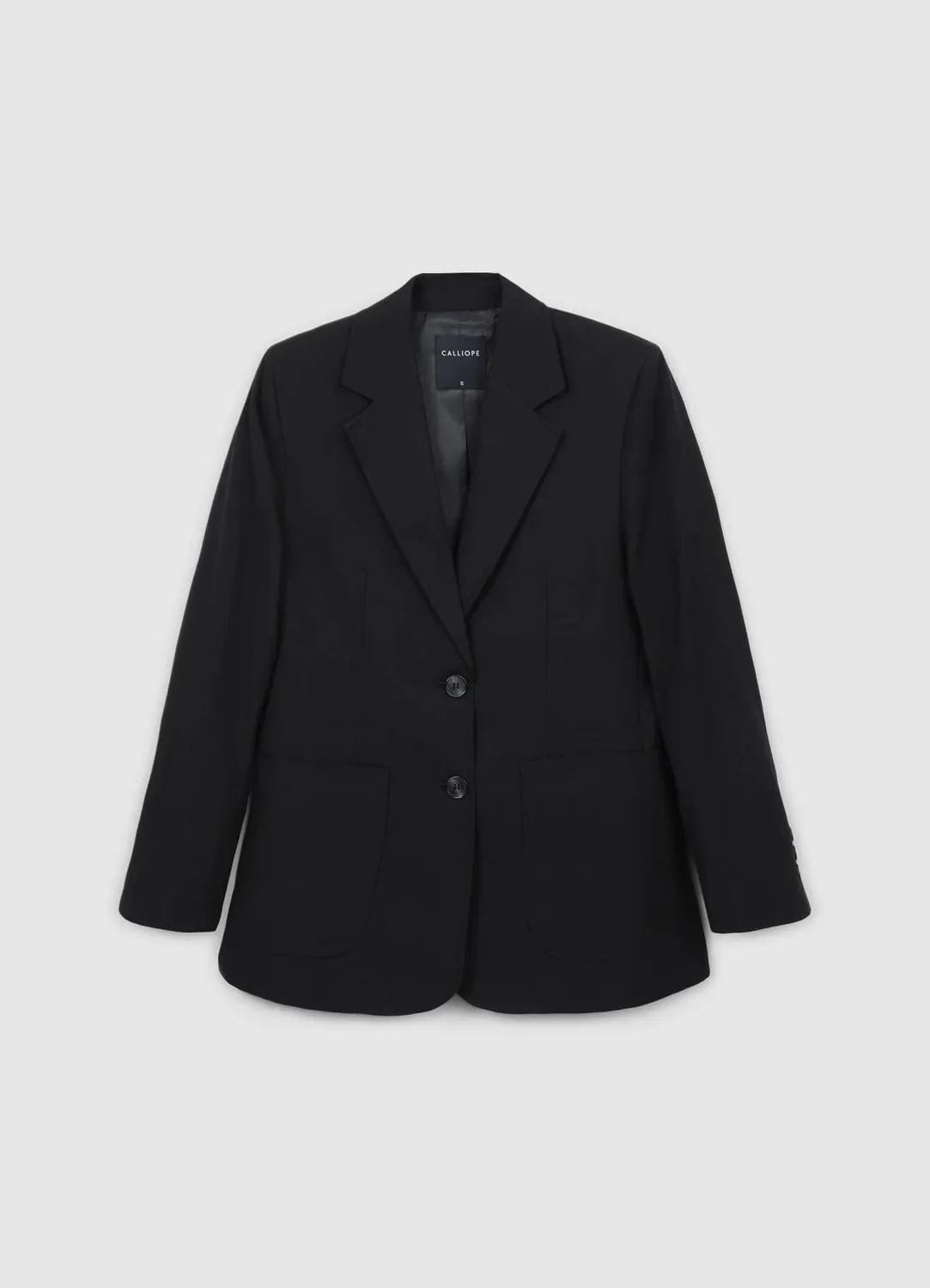 Calliope Veste monopetto femme 2 boutons poches