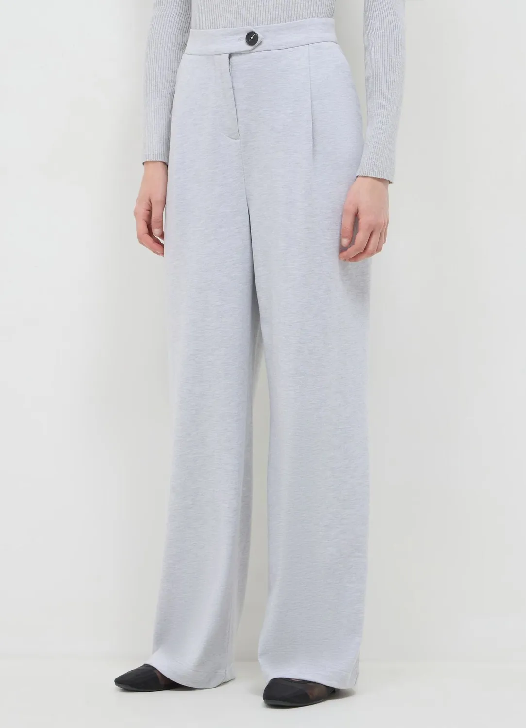 Calliope Pantalon Straight Coton Épais Pantalon Femme