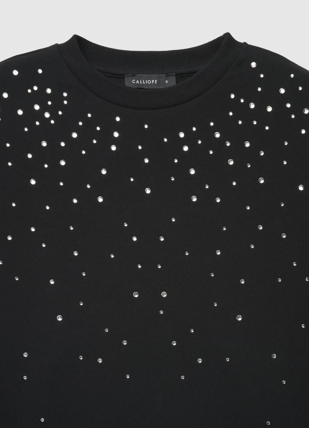Calliope Sweat strass all over femme col rond